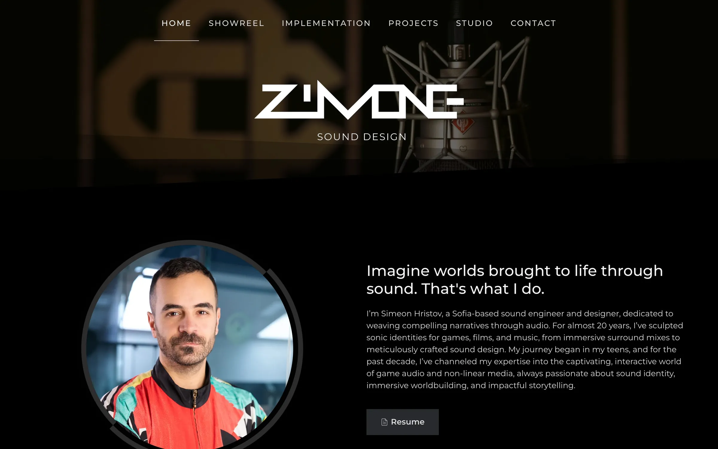 ZIMONE Sound Design
